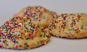 Birthday Cake Cookies with Sprinkles from bake the Cookie Shoppe in Las Vegas