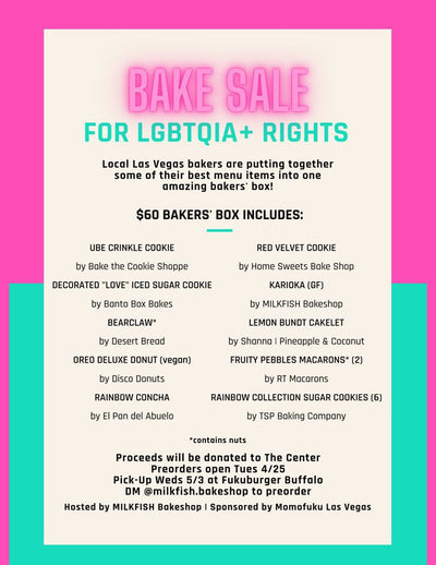 United for Equality: The Ultimate Bake Sale Collaboration in Las Vegas