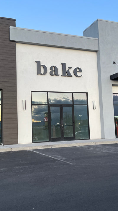 Exciting News – Our Sign is Up at Bake the Cookie Shoppe's New Location in Las Vegas!