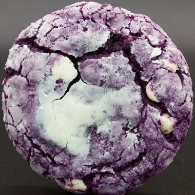 Ube Crinkle Cookies