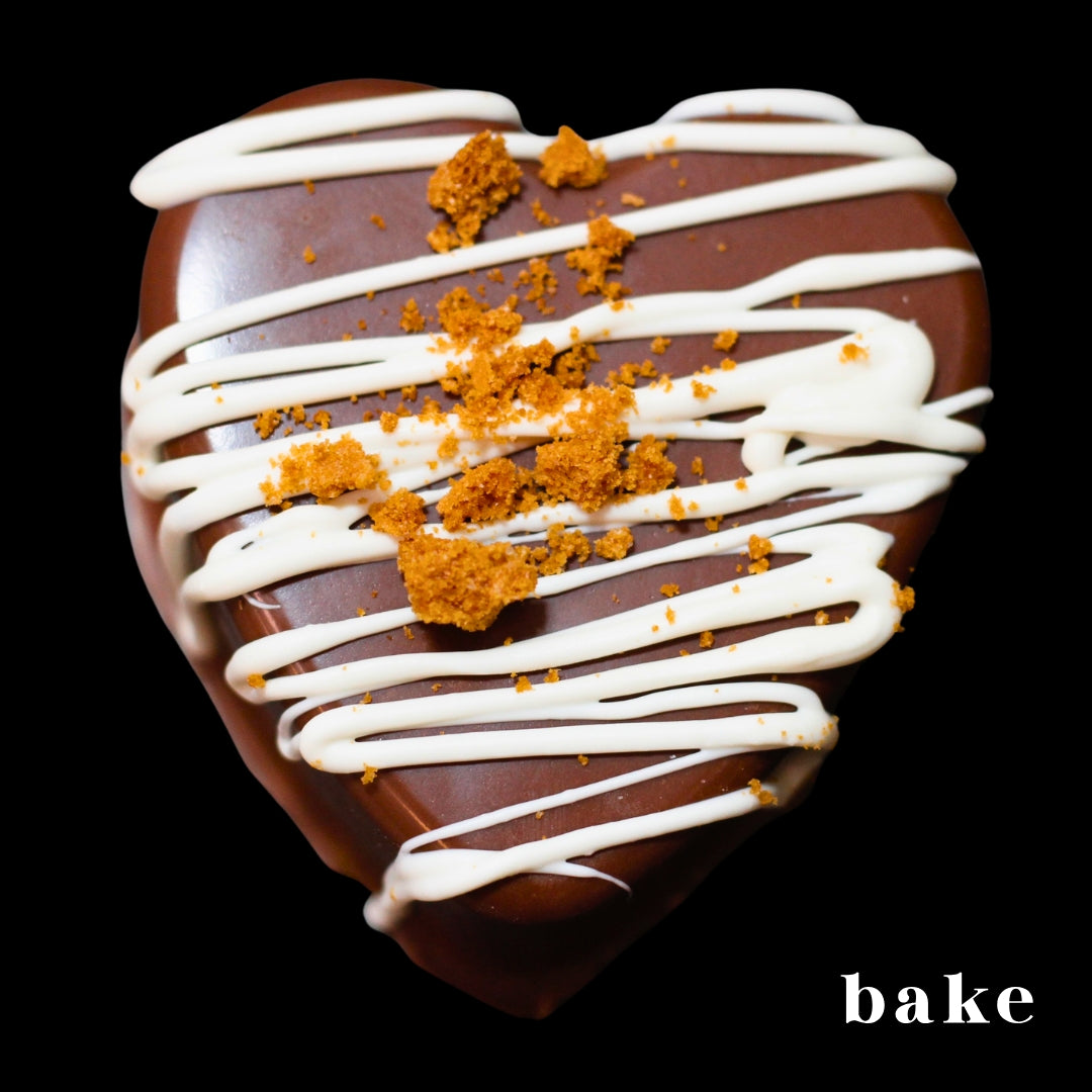Biscoff Dubai Chocolate Heart