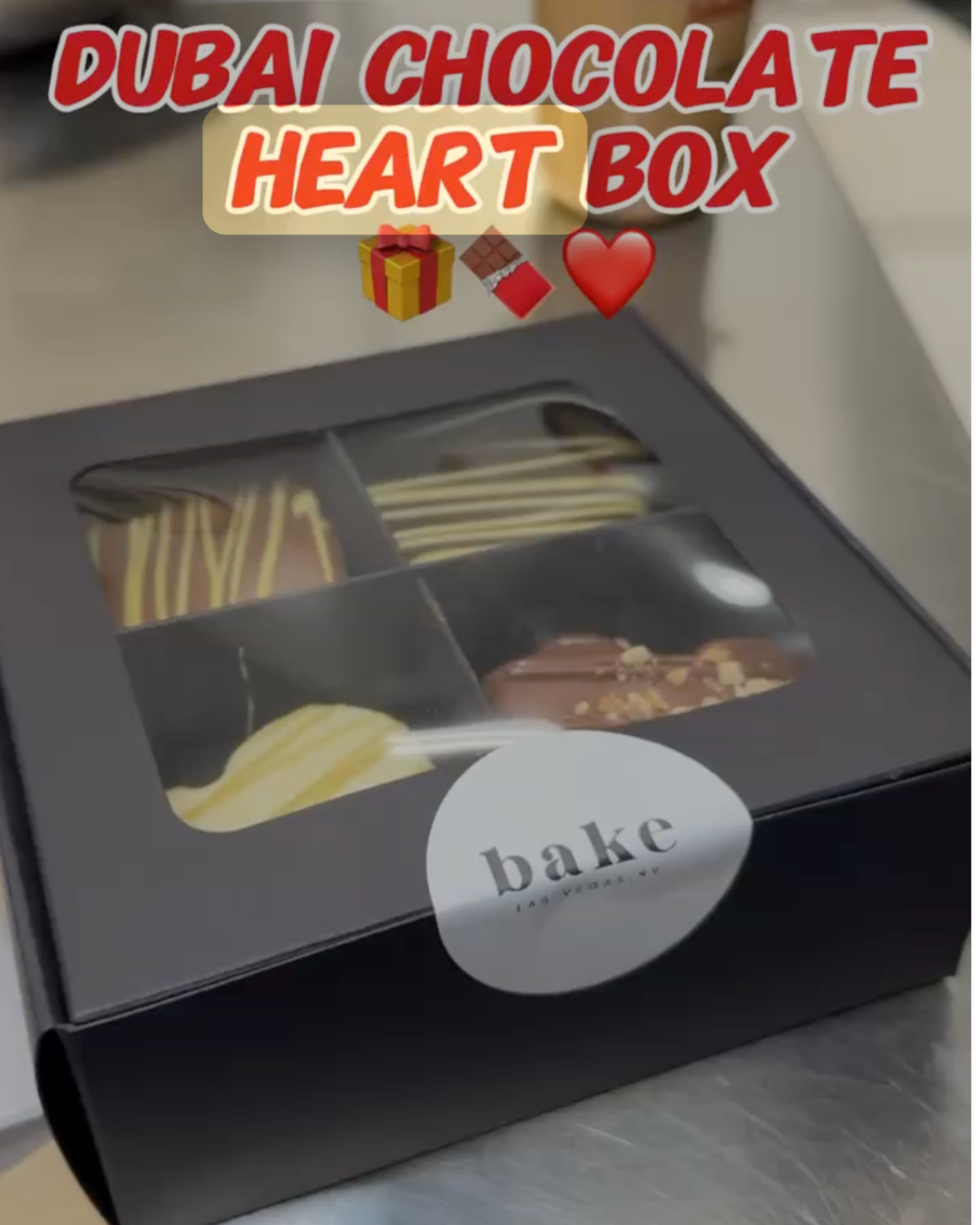 Chocolate Hearts — Dubai Line (In-Store Only) | Bake – bake the