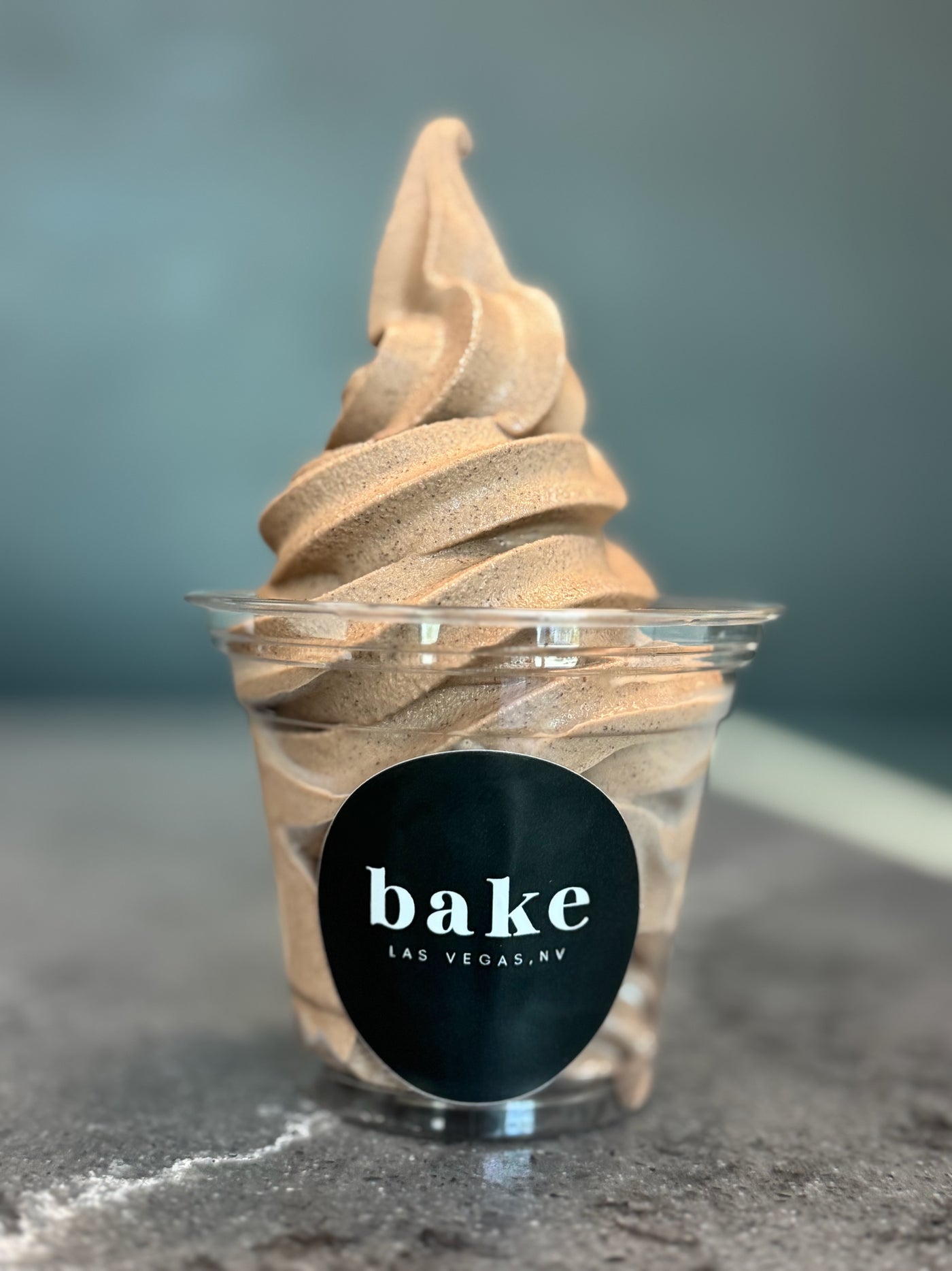 Chocolate Soft Serve Ice Cream