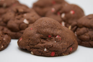 Chocolate Peppermint Chip Cookies