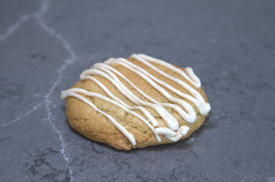 Pumpkin Spiced Chip Cookie From bake Las Vegas with Icing