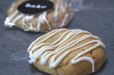 2 Pumpkin Spiced Chip Cookies from bake one in package and one not.