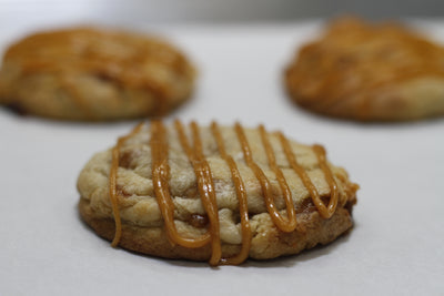 caramel apple cookies from bake the cookie Shoppe in Las Vegas Nevada