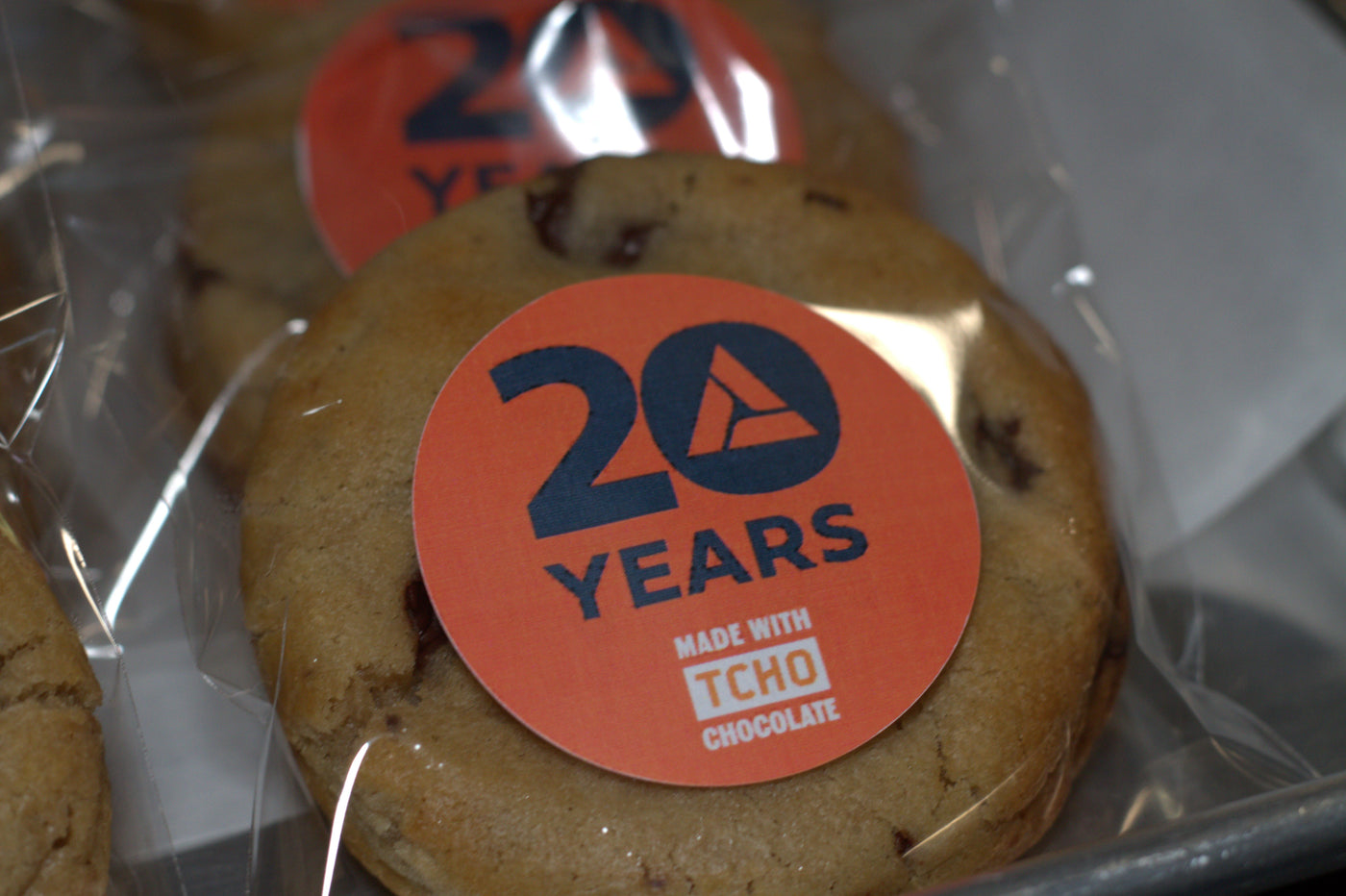 TCHO Chocolate Cookies with bake the Cookie Shoppe in Las Vegas 