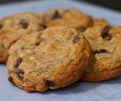 Oatmeal Raisin Cookies from bake the Cookie Shoppe in Las Vegas