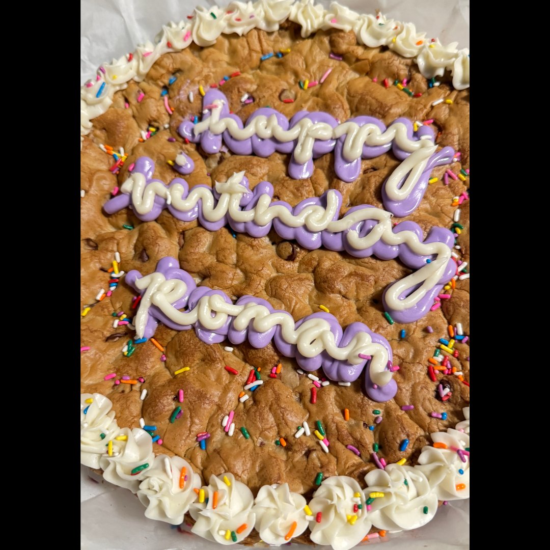 Cookie Cake from bake the Cookie Shoppe