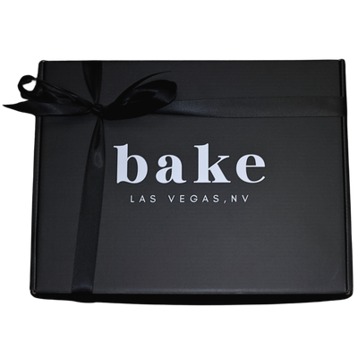 Box of 6 bake the Cookie Shoppe Cookies with black ribbon