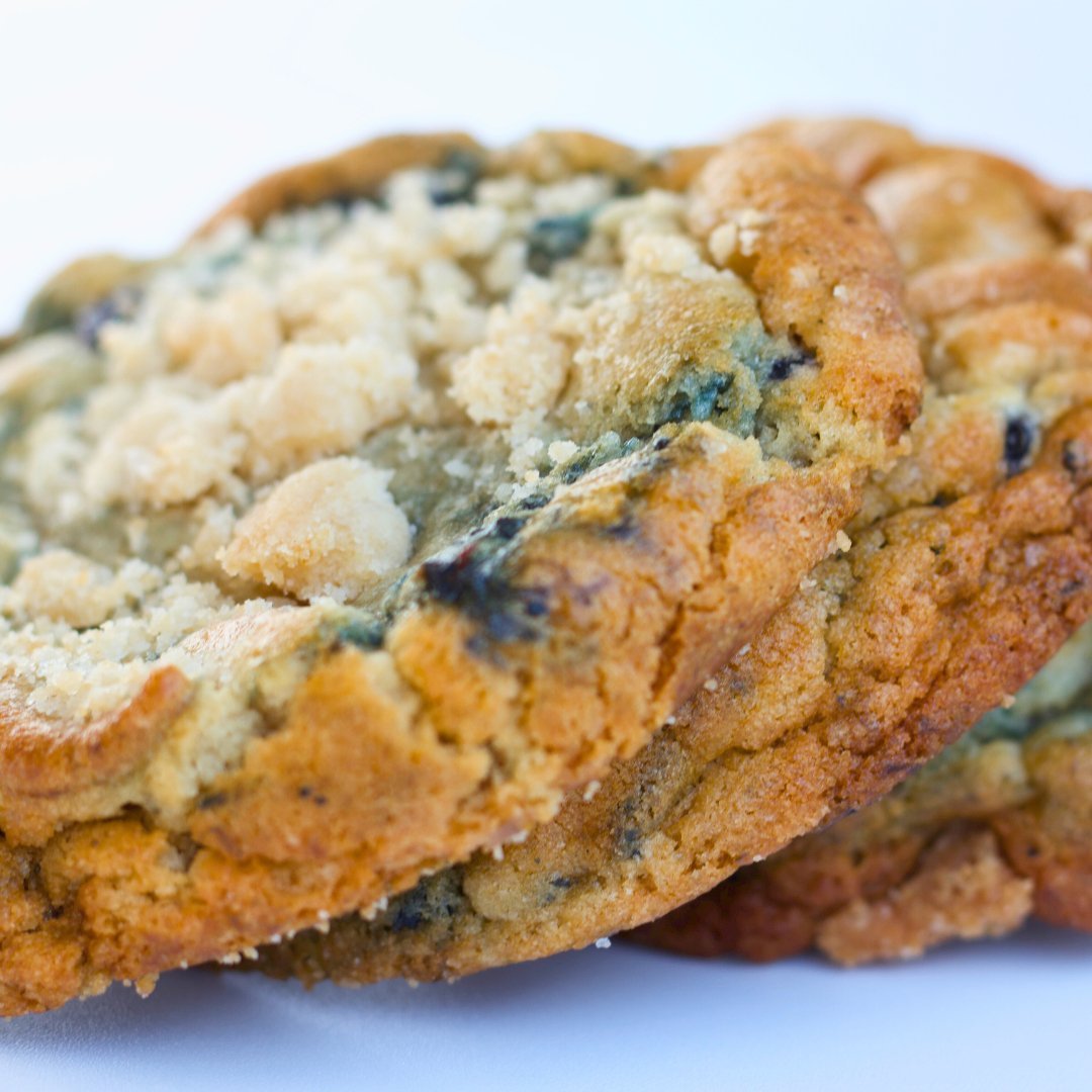 Blueberry Muffin Cookies From bake the Cookie Shoppe in Las Vegas