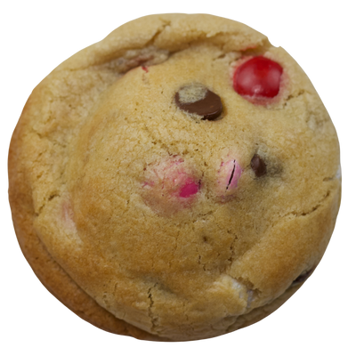 Chocolate Chip M&M Cookie with the Valentine's Day Mix M&Ms