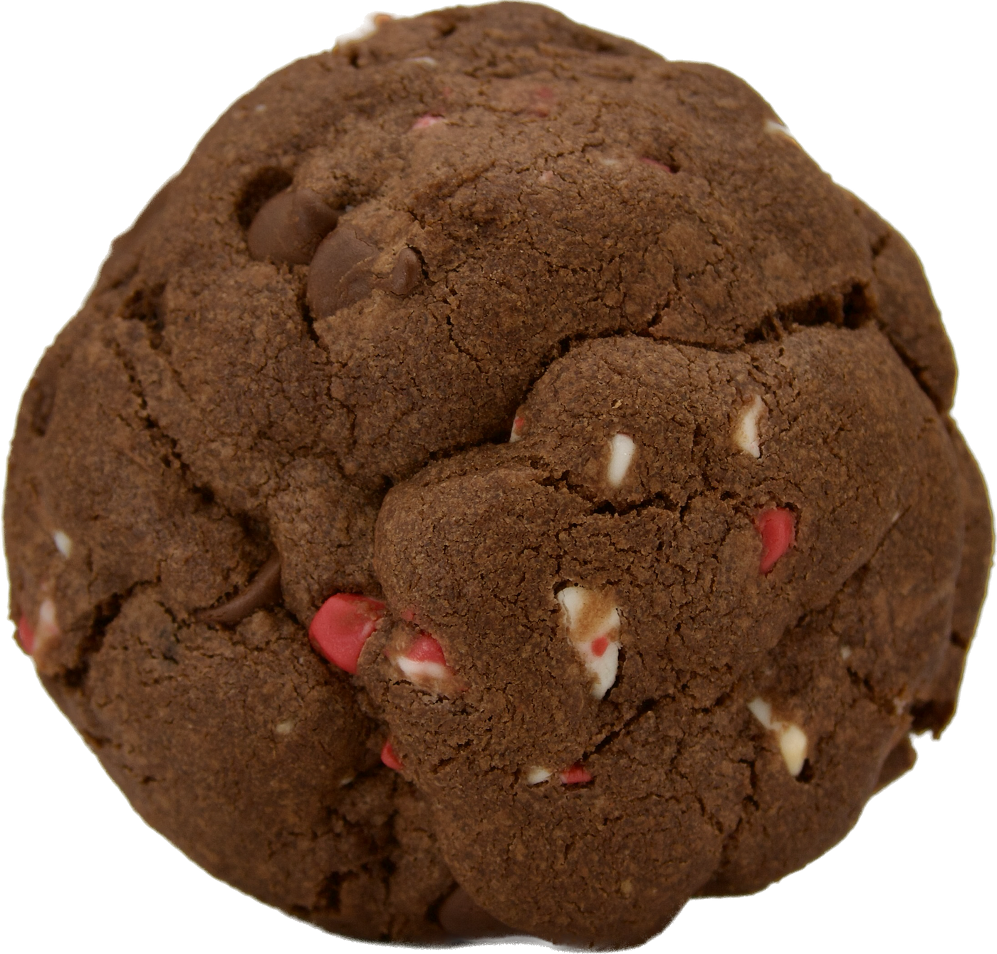 A delicious chocolate peppermint chip cookie with rich andes peppermint chips and chocolate chips throughout. The perfect treat for the holiday season.